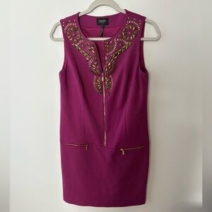 Laundry by Shelli Segal Embellished Shift Dress